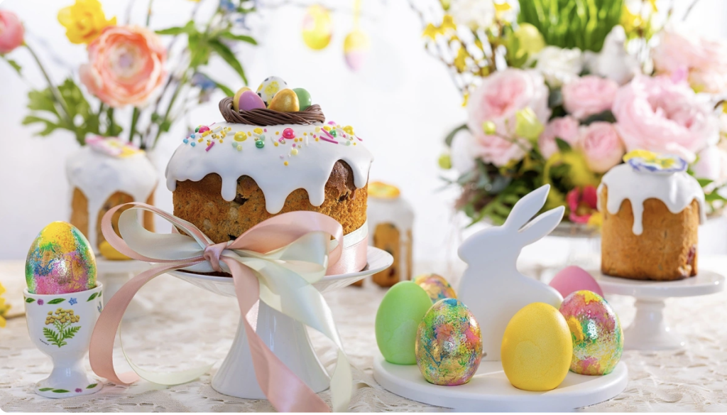 выбор пасхальных продуктов