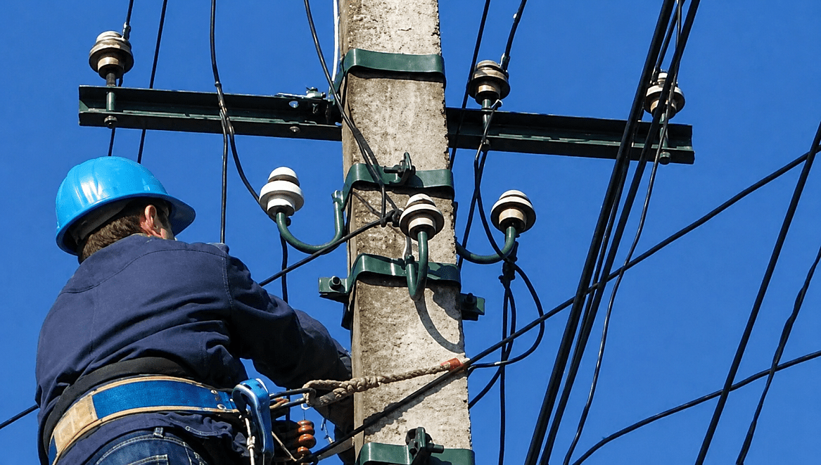 lucrari la reteaua electrica