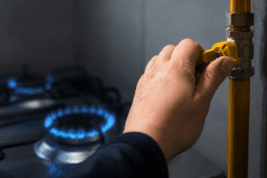 отключение газа