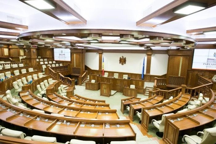 пустой зал Парламента