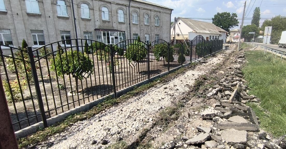 ремонт тротуара