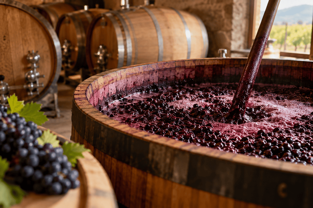 fermentarea vinului